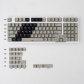 7 Items Promotion 104+17 Keys Bagua White Black Grey PBT Doubleshot Full Keycaps for Cherry MX Mechanical Gaming Keyboard